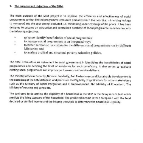 Document preview: The Role of SRM in Social Program Success — Government & admin (SRM)