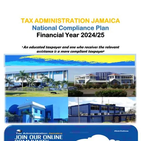 Document preview: Jamaica Tax Administration's 2024-2025 Compliance Strategy — Taxes (CERFA n°NCP+FY+24-25+FINAL)