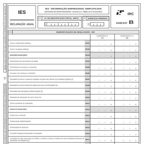 Pré-visualização do documento Entenda o IES_DA_Anexo_B e suas obrigações fiscais — Impostos