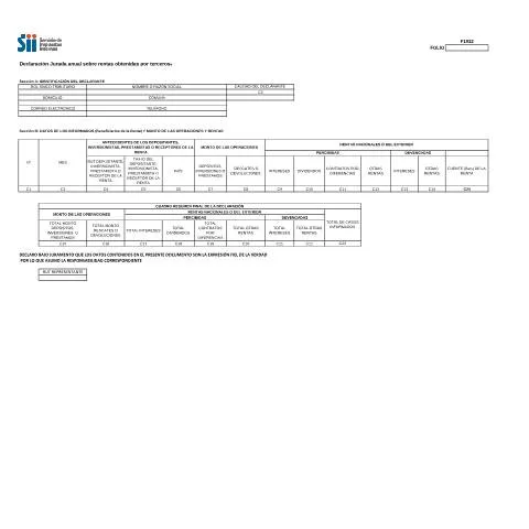 Vista previa del documento Todo sobre el Formulario F1932 del Servicio de Impuestos Internos — Trámites administrativos (CERFA n°F1932)