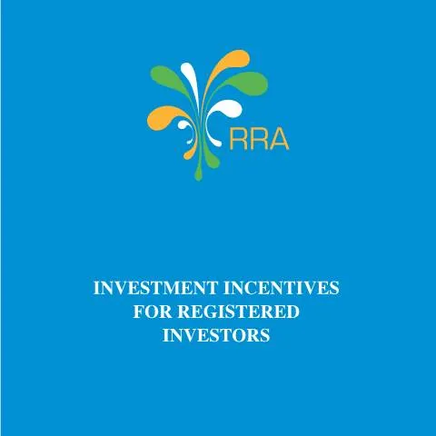 Document preview: Understanding Rwanda's RRA Investment Incentives Framework — Government & admin (CERFA n°RRA_investment_incentives)