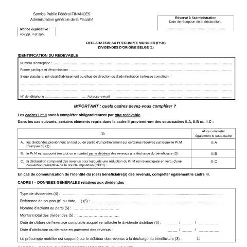 Aperçu du document Comprendre la Déclaration 273A-Div pour un dépôt réussi — Impôts & fiscalité (CERFA n°121-273a-div)