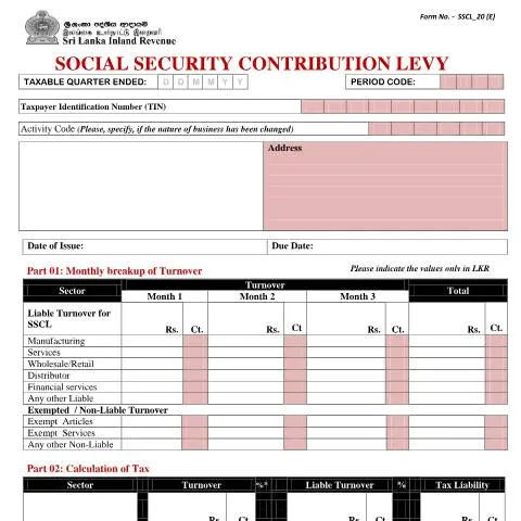 Document preview: Navigating the SSCL_20 for Social Security Compliance — Taxes (CERFA n°SSCL_20)