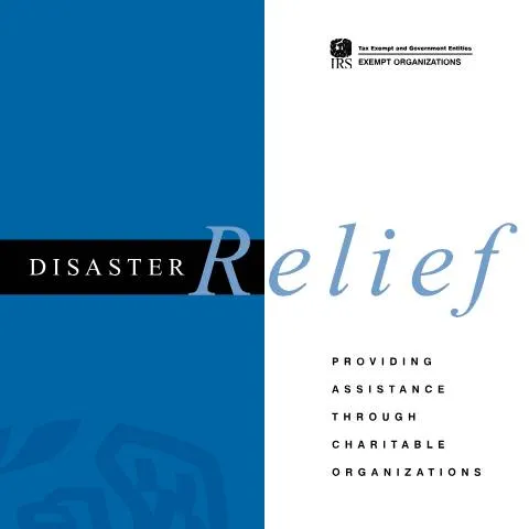 Document preview: Navigating Disaster Relief with IRS Publication 3833 — Taxes (CERFA n°PUB-3833)