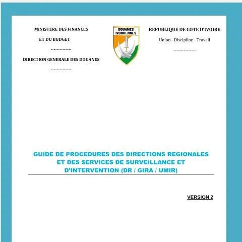 Aperçu du document L'Importance des Procédures DR-SSI en Côte d'Ivoire — Démarches administratives