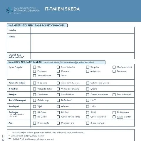 Document preview: Understanding Property Tax Obligations in Malta — Property & real estate (CERFA n°eighth-schedule)