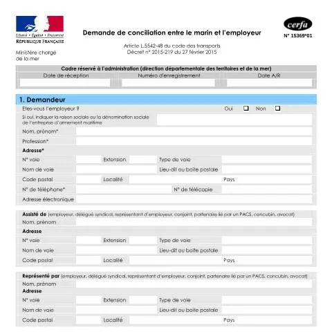 Aperçu du document Conciliation maritime : résoudre les conflits marin-employeur — Juridique & justice (15369*01)