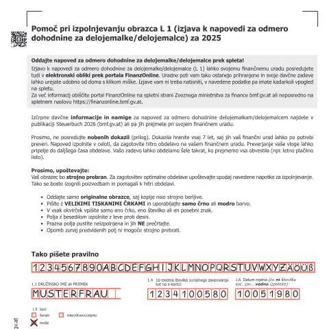 Dokumentvorschau: Wichtige Informationen zum Formular L2-SL für 2025 — Behörden & Verwaltung (CERFA n°L2-SL)