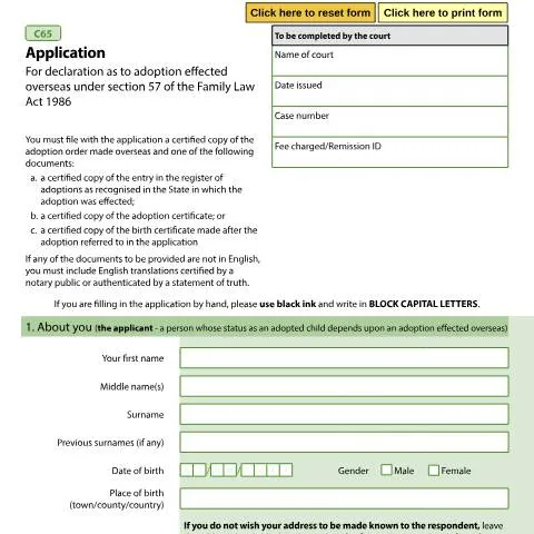 Document preview: Recognition of Overseas Adoptions under Family Law Act 1986 — Legal & justice