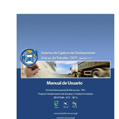 Vista previa del documento Guía Esencial para el Sistema TIM en Mesoamérica — Trámites administrativos (CERFA n°PMHDC8298)