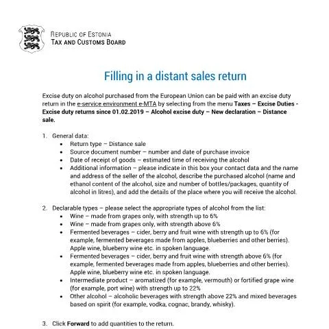 Document preview: Müügi deklaratsiooni täitmine: samm-sammult juhend — Maksud ja maksustamine (CERFA n°KAUGMYYGI DEKLARATSIOONI TAITMINE EN)