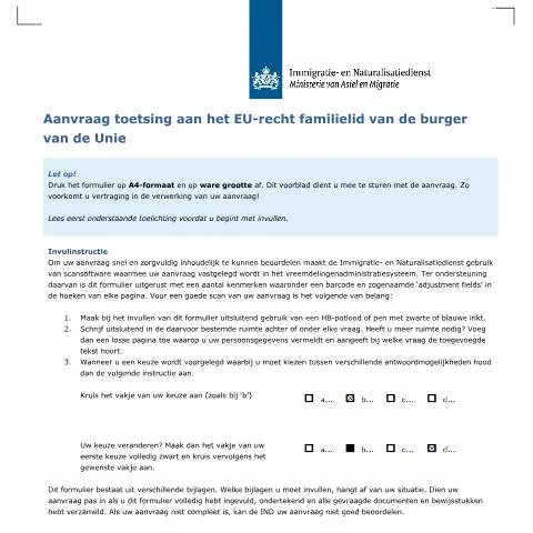 Documentvoorvertoning: Formulier 6006: Toetsing aan EU-recht voor gezinsleden — Immigratie & visa (CERFA n°6006)