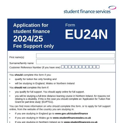 Document preview: Complete Guide to Student Finance Applications for 2024/2025 — Education & training