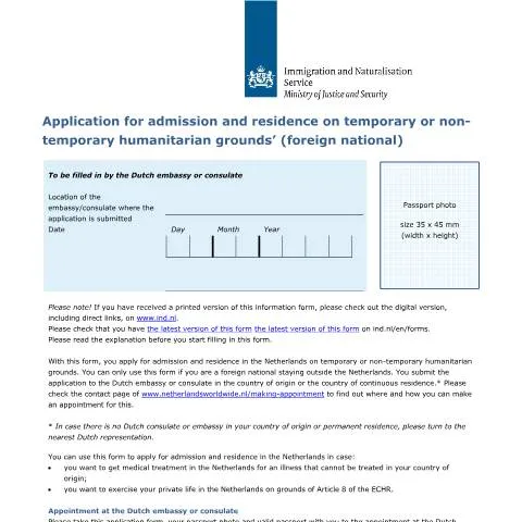Documentvoorvertoning: Formulier 9522: Sleutel tot Verblijf in Nederland — Immigratie & visa (CERFA n°9522)