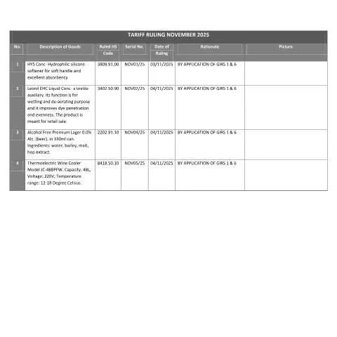 Document preview: Insights into the November 2025 Tariff Ruling — Government & admin (TRNov2025)