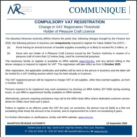 Document preview: Navigating VAT Registration for Pleasure Craft Holders — Government & admin (VATReg120925)
