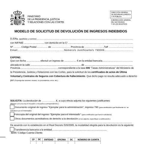 Vista previa del documento Cómo Solicitar la Devolución de Ingresos Indebidos — Trámites administrativos