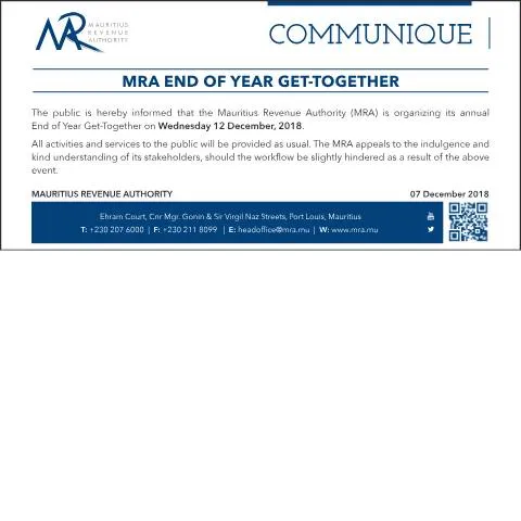 Document preview: Explore the Highlights of MRA's 2018 End of Year Event — Government & admin (EOY2018)