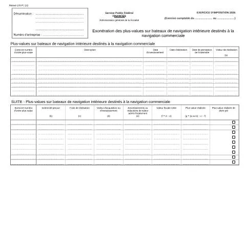 Aperçu du document Comprendre l'exonération des plus-values sur bateaux commerciaux — Impôts & fiscalité (CERFA n°121-276-p)