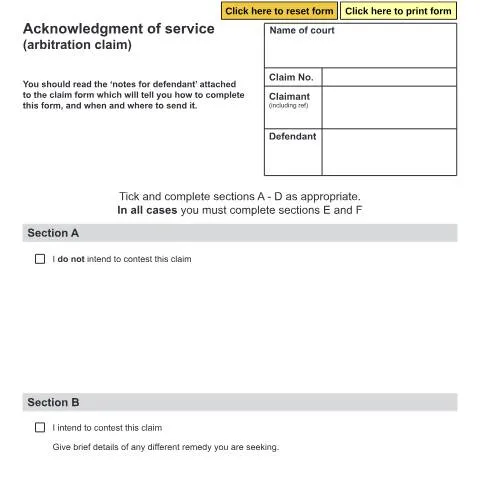 Document preview: The Significance of Form N15 in Arbitration Processes — Legal & justice