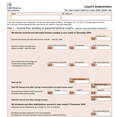 Document preview: Understanding the SA901L: A Guide for Trustees and Estate Managers — Taxes