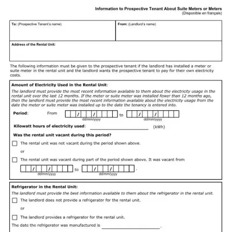 Document preview: Understanding Suite Meters and Utility Information for Ontario Tenants (English / French) — Housing