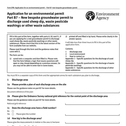 Document preview: Understanding the Application Process for Groundwater Discharge — Government & admin (B7)