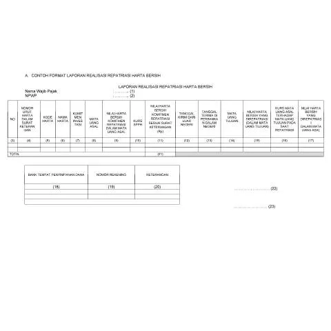 Document preview: Panduan Lengkap Formulir Laporan Repatriasi dan Investasi — Pajak & perpajakan (CERFA n°ID-DJP-formulir-laporan-realisasi-repatriasi-dan-investasi)