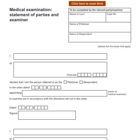 Document preview: Understanding Form D20 in Family Law Cases — Legal & justice