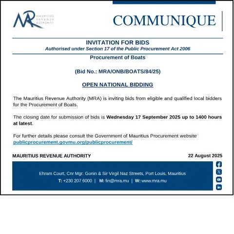 Document preview: Understanding the Procurement of Boats Document — Government & admin (CERFA n°ProcurementofBoats220825)