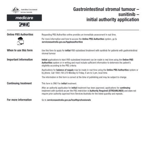 Document preview: Understanding the PB096 Form for Sunitinib Access — Health (CERFA n°PB096)