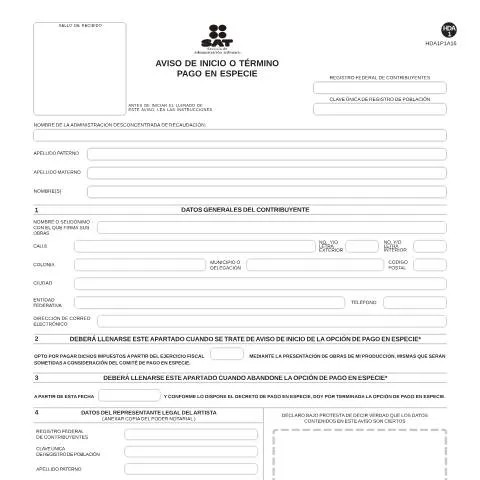 Vista previa del documento Importancia del Aviso HDA-1 en el Pago de Impuestos — Impuestos (CERFA n°HDA-1)