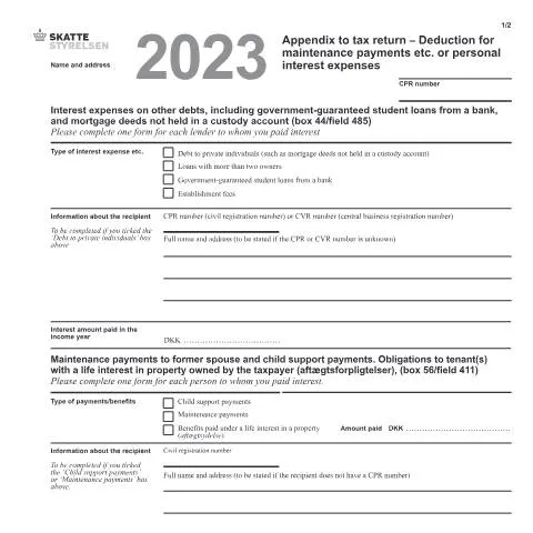 Document preview: Forstå Bilag 04.071 til Skattemeldinger — Skatter & skat (CERFA n°04.071)