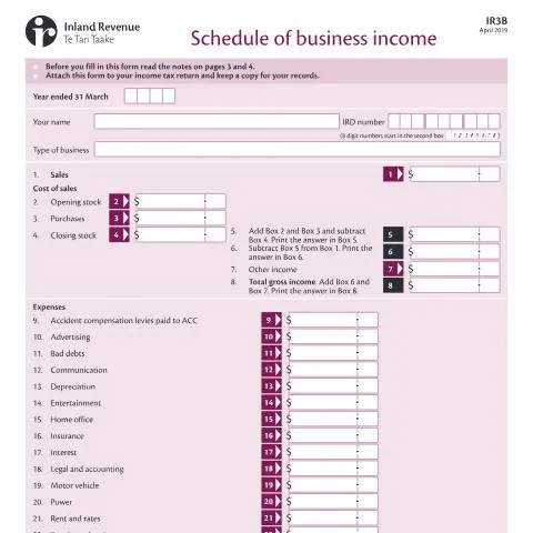 Document preview: Mastering the IR3B: Your Business Income Explained — Taxes (CERFA n°IR3B)