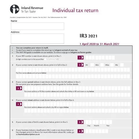 Document preview: Essential Insights on the IR3 Individual Tax Return — Taxes (CERFA n°IR3)