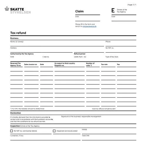 Document preview: Forståelse af formular 29.002 til skattegodtgørelse — Skatter & skat (CERFA n°29.002)