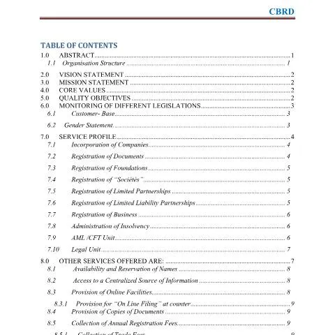 Document preview: Understanding the Customer Charter 2025 in Mauritius — Government & admin (Customer-Charter-2025)