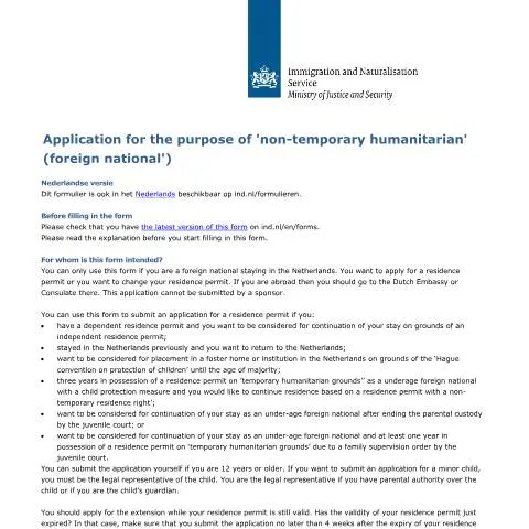 Documentvoorvertoning: Belang van Formulier 7527 in Immigratiebeleid Nederland — Immigratie & visa (CERFA n°7527)