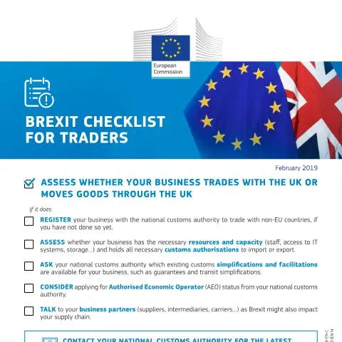 Document preview: Essential Guide to the Brexit Transition for Businesses in Malta — Taxes (CERFA n°brexit-checklist-for-business6117e443-a155-4508-98cd-4eabc0b)