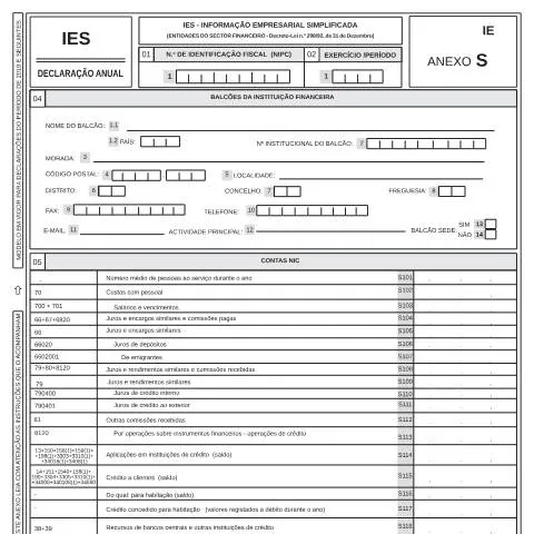 Pré-visualização do documento Entenda o Papel do Anexo S na Informação Empresarial Simplificada — Impostos