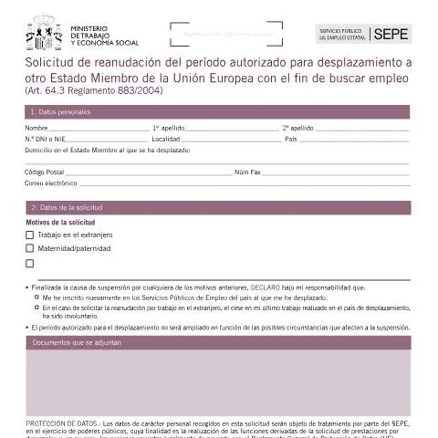 Vista previa del documento Solicita la Reanudación de tu Desplazamiento en la UE — Inmigración y visados