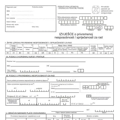 Document preview: Sve o Doznaci 14042014 i njenoj važnosti — Zdravlje (CERFA n°Doznaka 14042014)