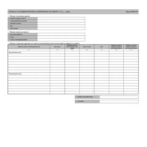 Document preview: Razumevanje i upotreba obrasca PPP PO za fizička lica — Administrativne procedure (CERFA n°ObrazacPPPPO)