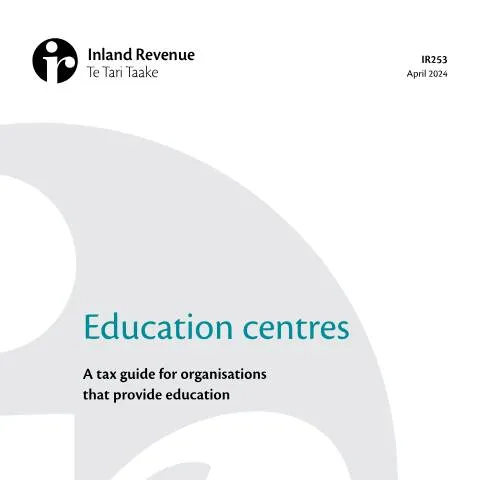 Document preview: Understanding the IR253 Form for Education Centres in NZ — Education & training (CERFA n°IR253)