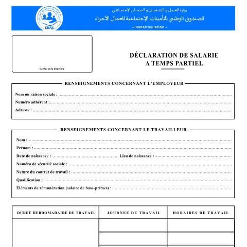 Aperçu du document Pourquoi la déclaration IM-10 est cruciale pour les salariés à temps — Emploi & travail (CERFA n°IM-10)