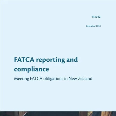Document preview: The Importance of IR1092 for FATCA Compliance in New Zealand — Government & admin (CERFA n°IR1092)