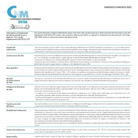 Anteprima documento Guida alla dichiarazione consolidato 2026 — Tasse e fisco
