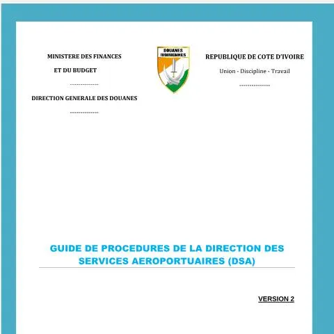 Aperçu du document Importance des Procédures DSA pour le Dédouanement — Démarches administratives
