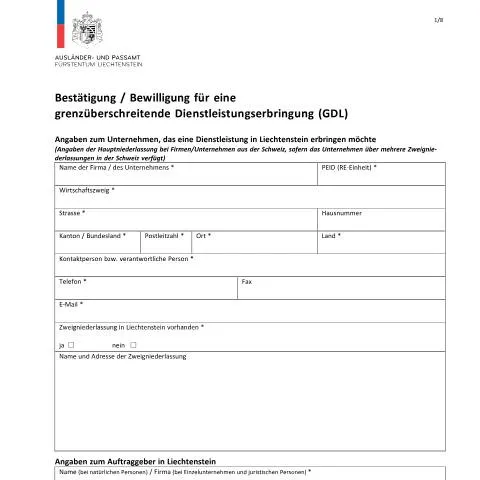 Dokumentvorschau: Der Weg zur GDL: Grenzüberschreitende Dienstleistungen in — Behörden & Verwaltung (CERFA n°gdl-formular)