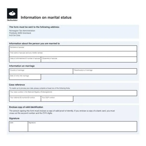 Document preview: Viktigheten av å registrere ekteskapelig status i Norge — Skatt & avgifter